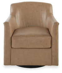 Harlow Swivel Accent Chair in Tumbleweed