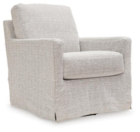 Jervis Hill Swivel Glider Accent Chair in Stone