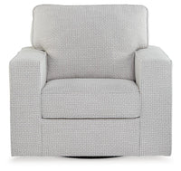 Ironvale Vale Swivel Accent Chair in Taupe