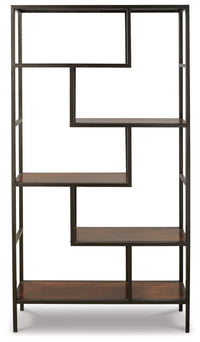 Kilgore Bookcase in Brown/Black