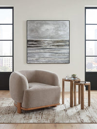 Poppy Point Accent Chair in Pebble