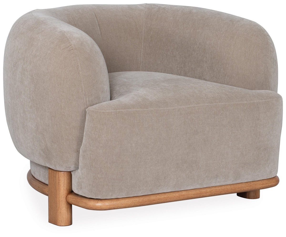 Poppy Point Accent Chair in Pebble