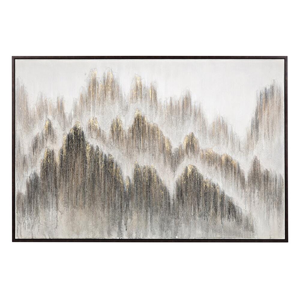 Vantis Bay Wall Art in Smoke