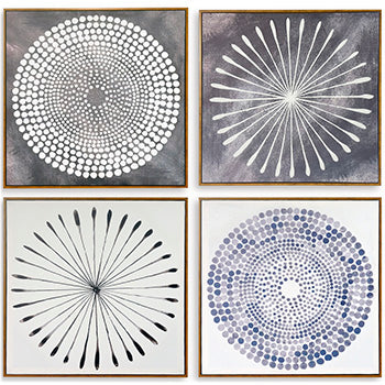 Tidewell Wall Art Set (Set of 4)