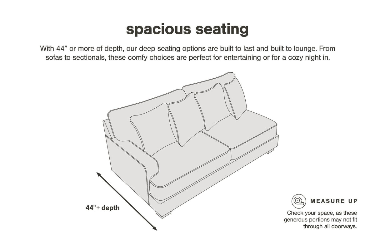 Merewether 4-Piece Sectional in Parchment