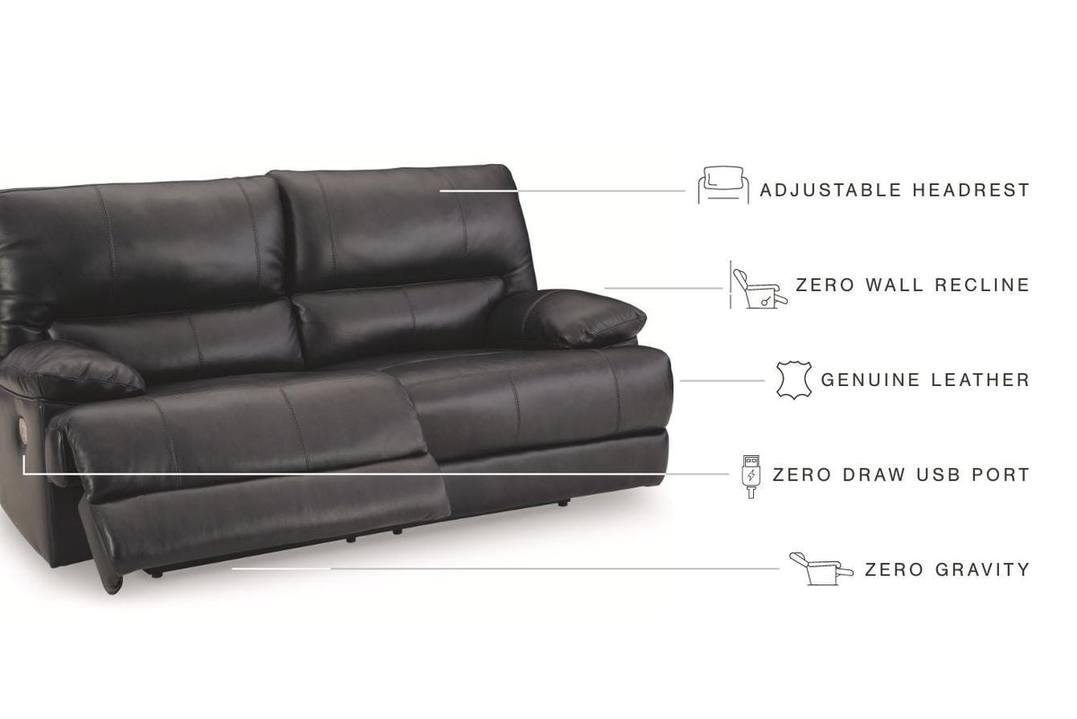 Steelmark Power Reclining Sofa in Eclipse