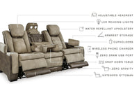 Arlen Power Reclining Sofa in Sand II