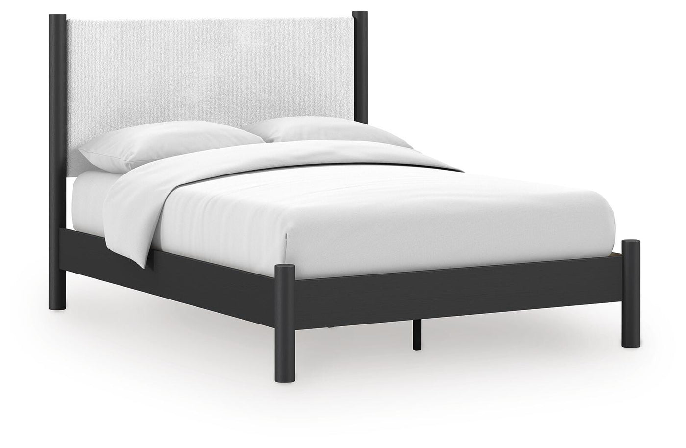 Fargenta Queen Upholstered Panel Bed