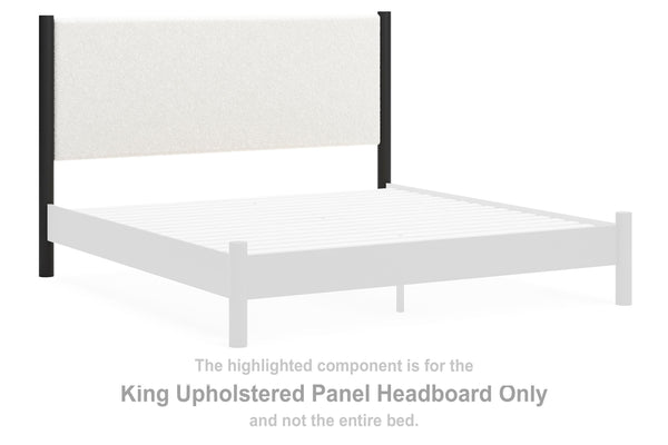 Fargenta King Upholstered Panel Headboard