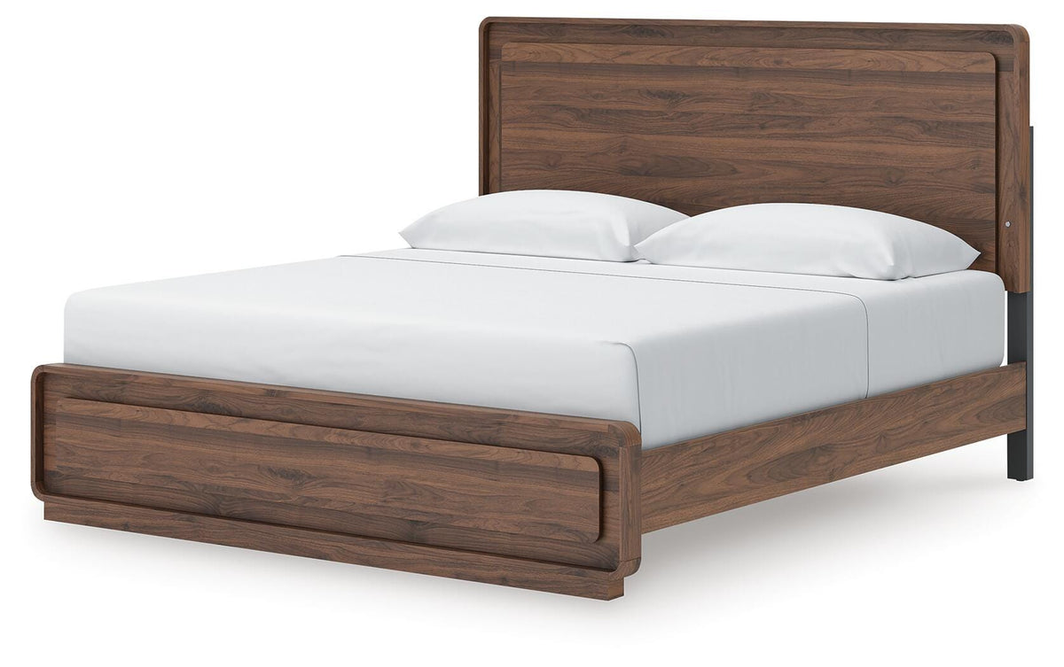 Sinclair King Panel Bed and 2 Nightstands