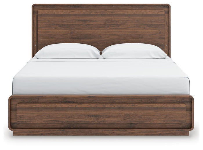 Sinclair King Panel Bed and 2 Nightstands