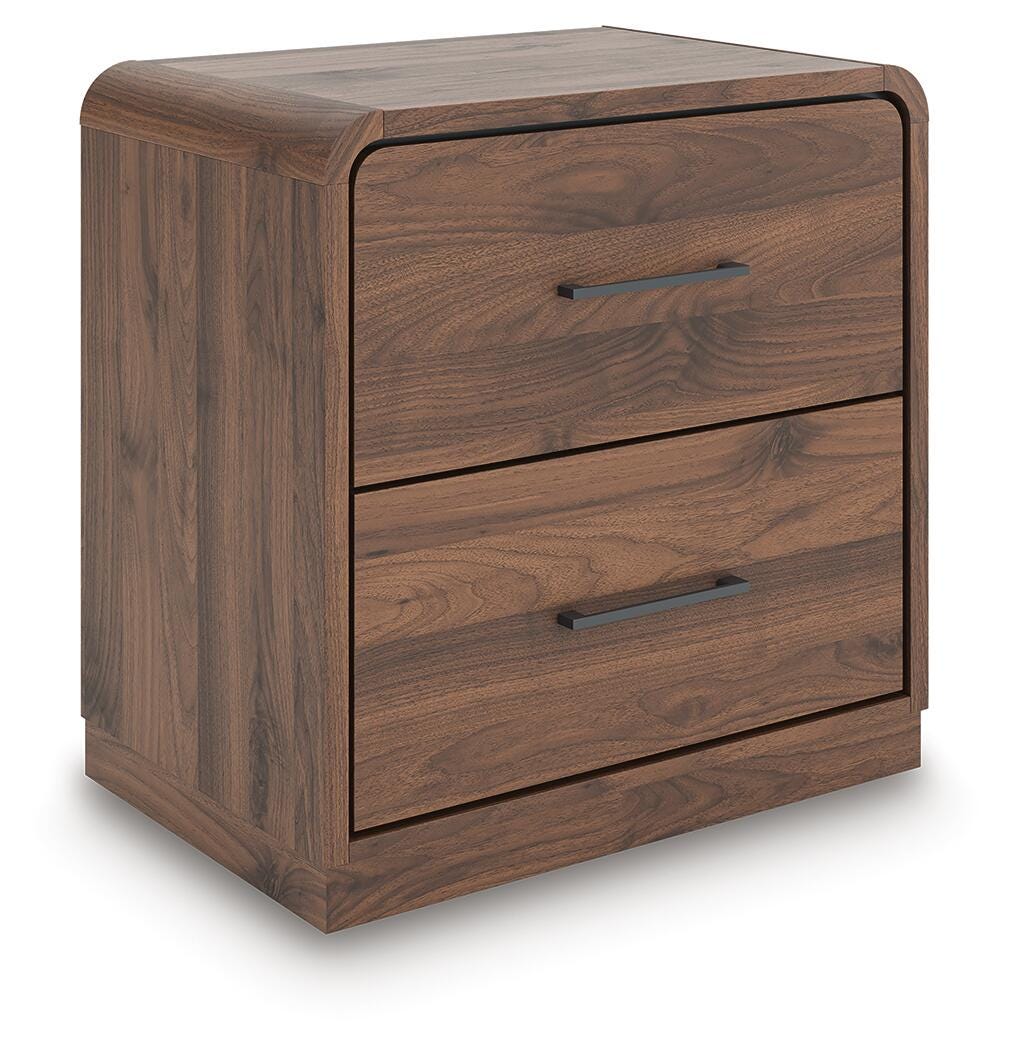 Sinclair King Panel Bed and 2 Nightstands