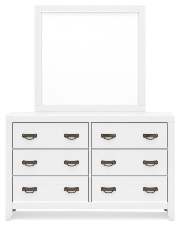 Binterglen Dresser and Mirror