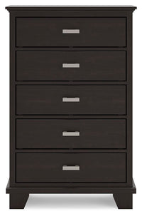Kensworth Full Panel Bed with Chest and Nightstand