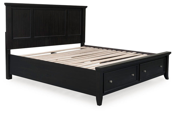 Kingsley Bay King Panel Storage Bed