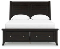 Kingsley Bay Queen Sleigh Storage Bed