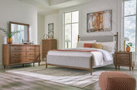 Roscoe King Upholstered Bed Fabric II