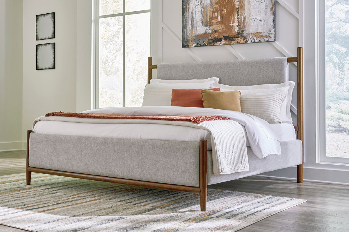 Roscoe King Upholstered Bed Fabric