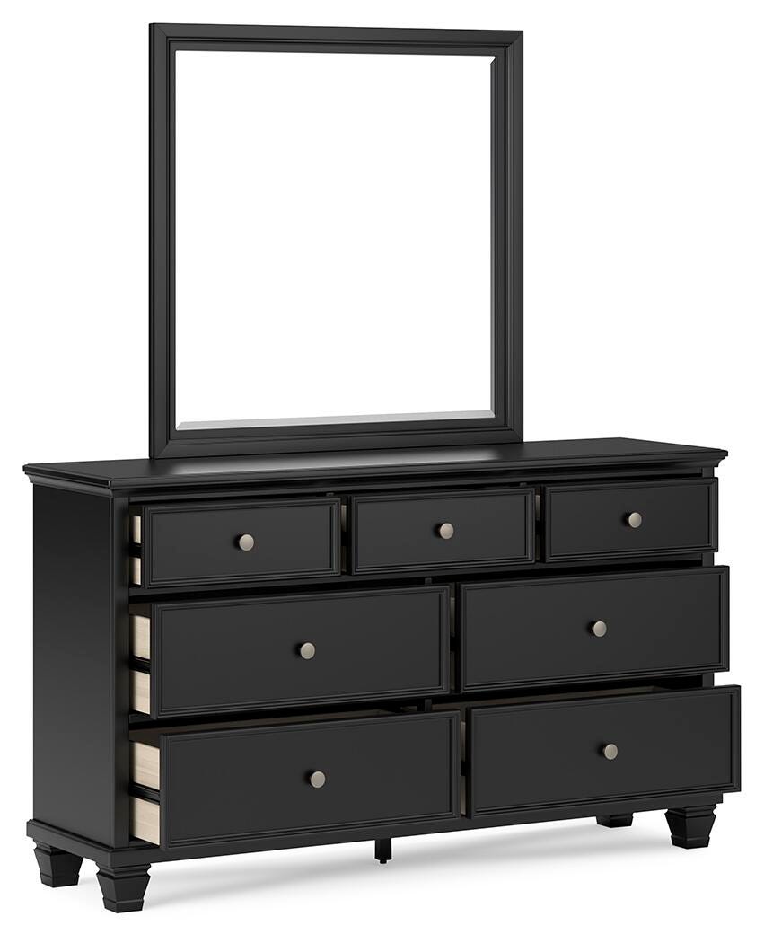 Kelmar Dresser and Mirror
