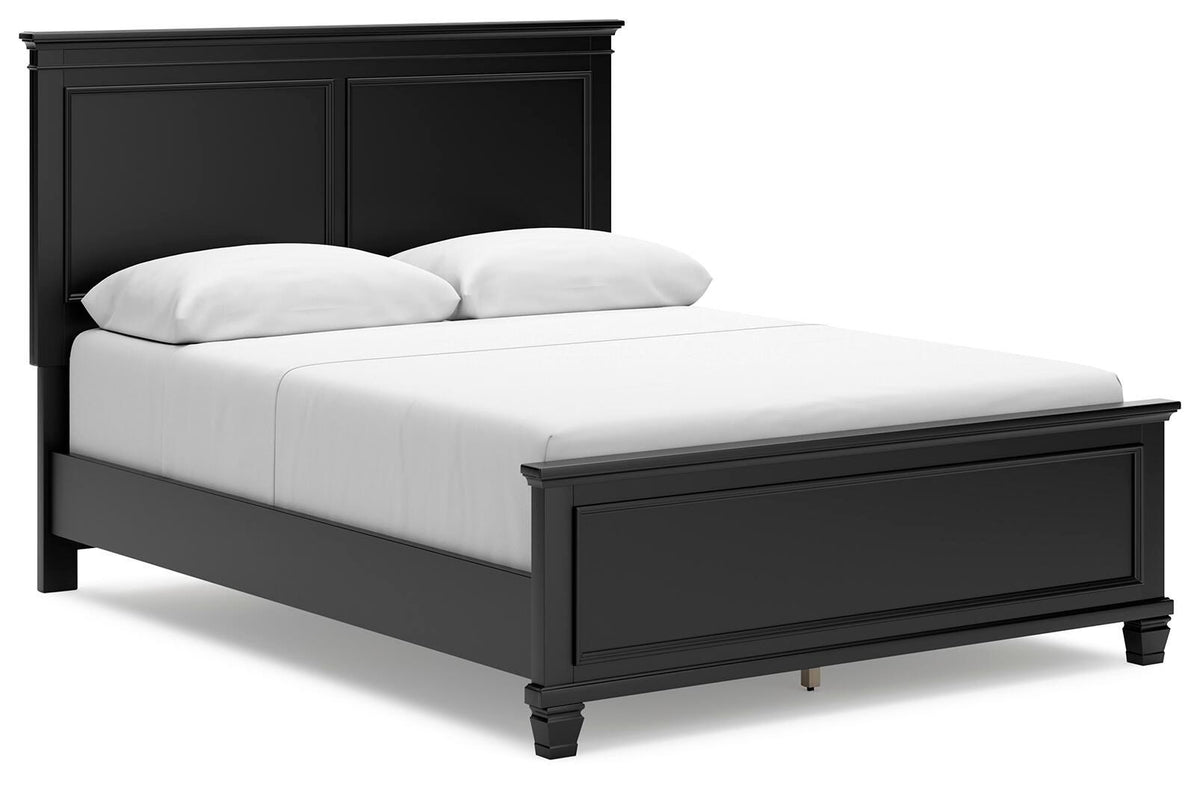 Kelmar Queen Panel Bed with Dresser and Mirror
