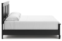 Kelmar King Panel Bed with Dresser and Mirror