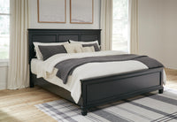 Kelmar King Panel Bed with Dresser and Mirror