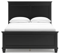 Kelmar Full Panel Bed with Dresser and Mirror