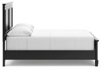 Kelmar Full Panel Bed with Dresser and Mirror