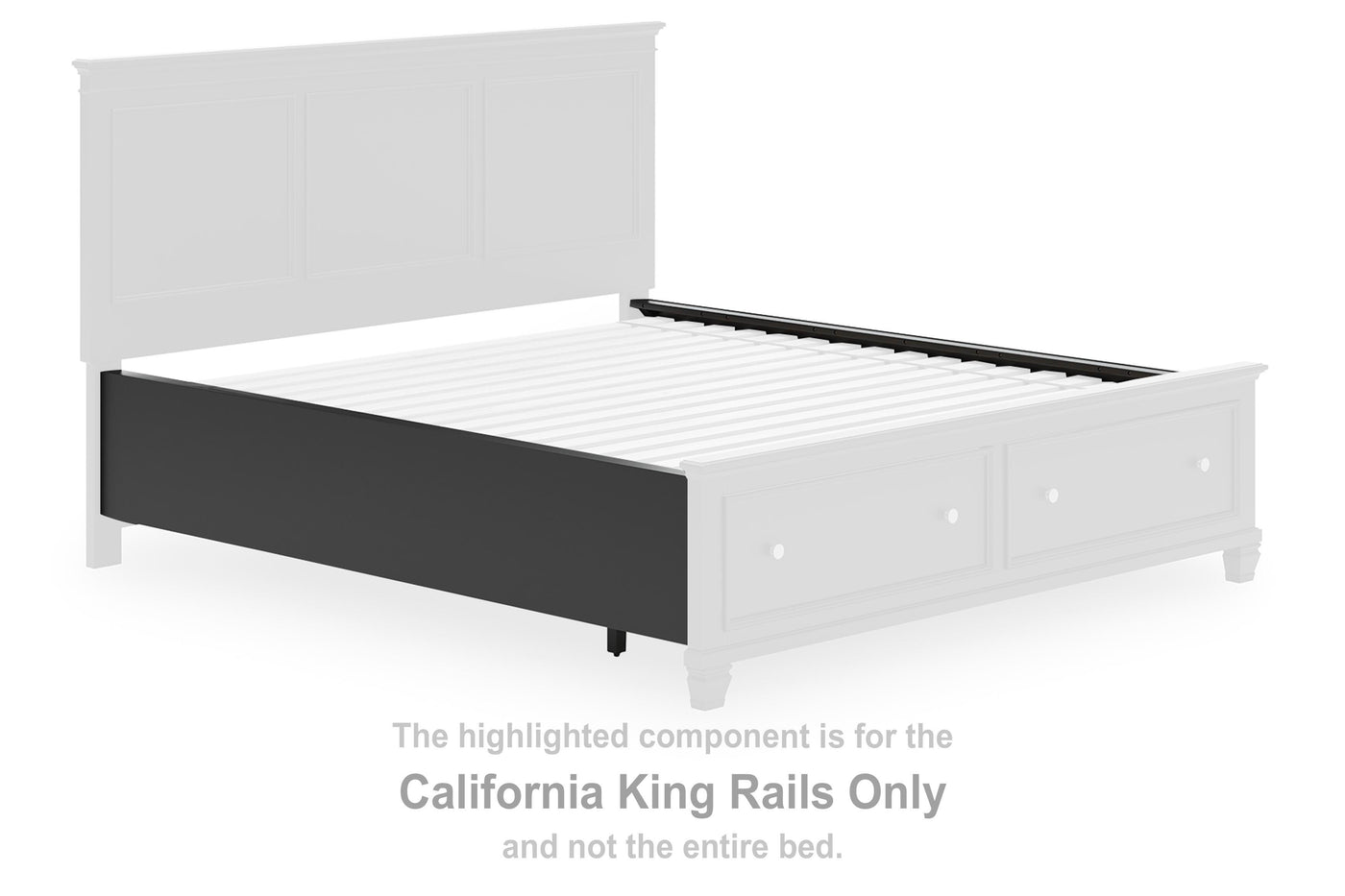 Lanolee California King Rails