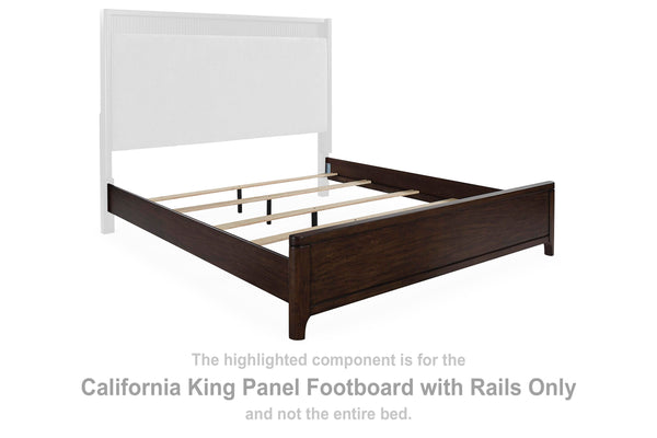 Korestone California King Panel Footboard with Rails