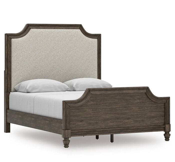 Kingswood Queen Upholstered Panel Bed