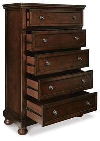 Cavendish King Panel Bed with Chest and 2 Nightstands