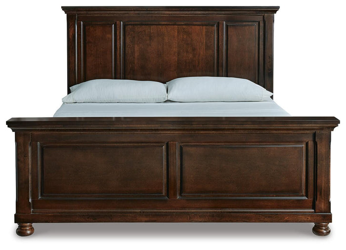Cavendish King Panel Bed with Chest and 2 Nightstands