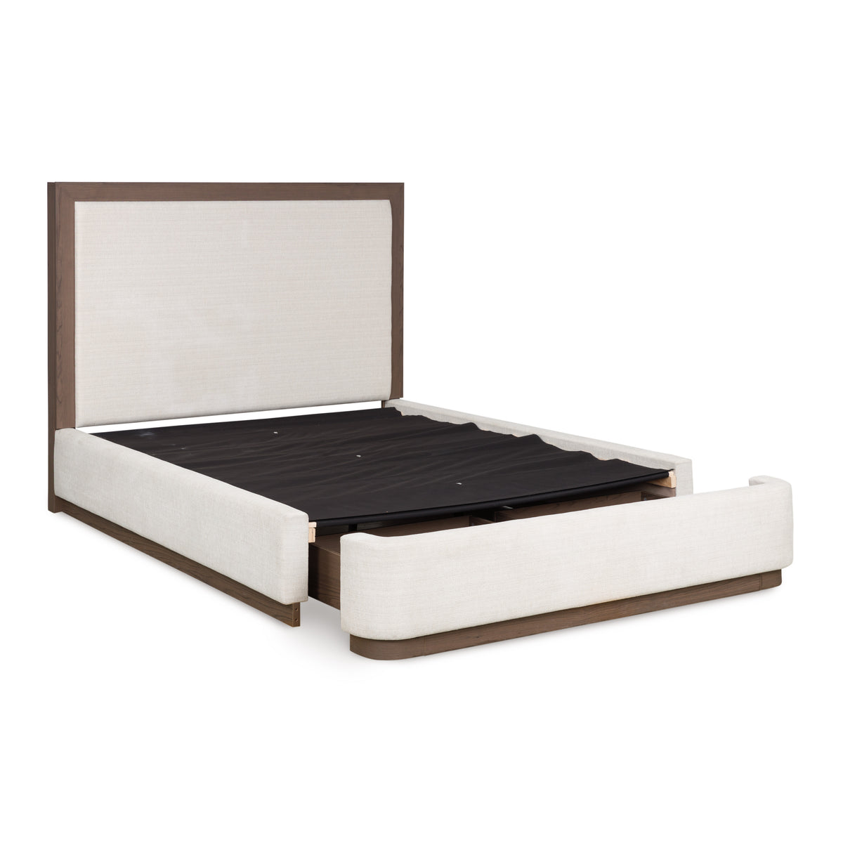 Ashcombe Park Queen Upholstered Panel Storage Bed