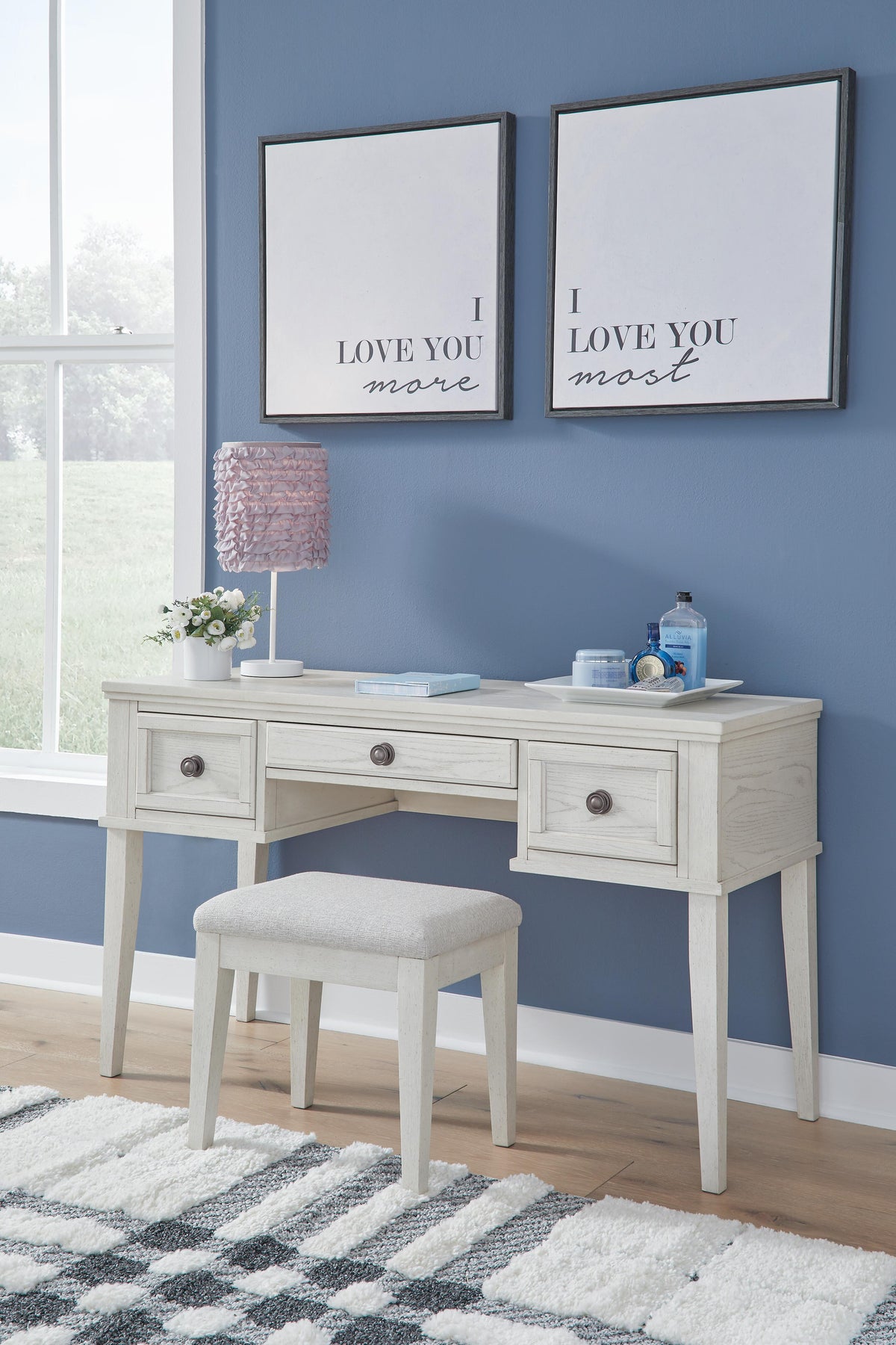Hadley Vanity with Stool