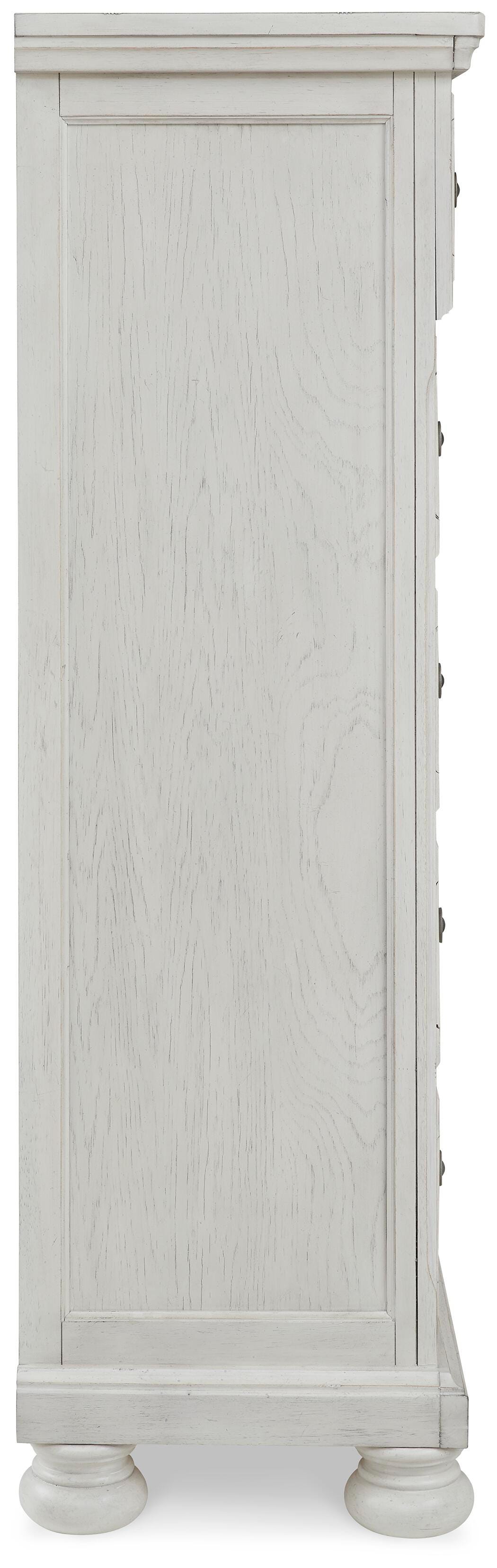 Hadley Queen Panel Storage Bed with Dresser and Mirror and Chest