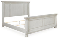 Hadley King Panel Bed with Dresser and Mirror and Chest and 2 Nightstands