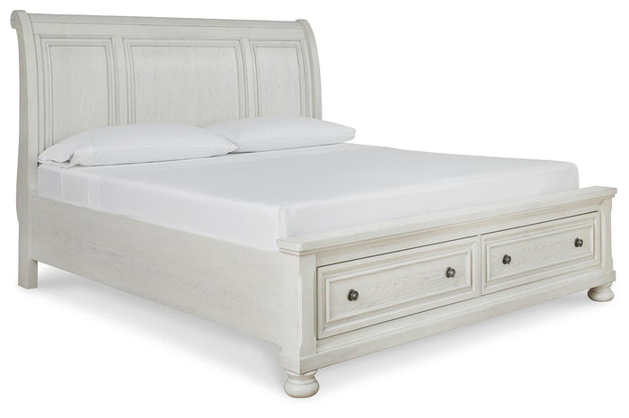 Hadley Queen Sleigh Bed with Storage