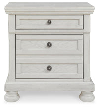 Hadley King Panel Bed with Dresser and Mirror and Chest and 2 Nightstands