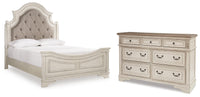 Barnwell Queen Panel Bed and Dresser