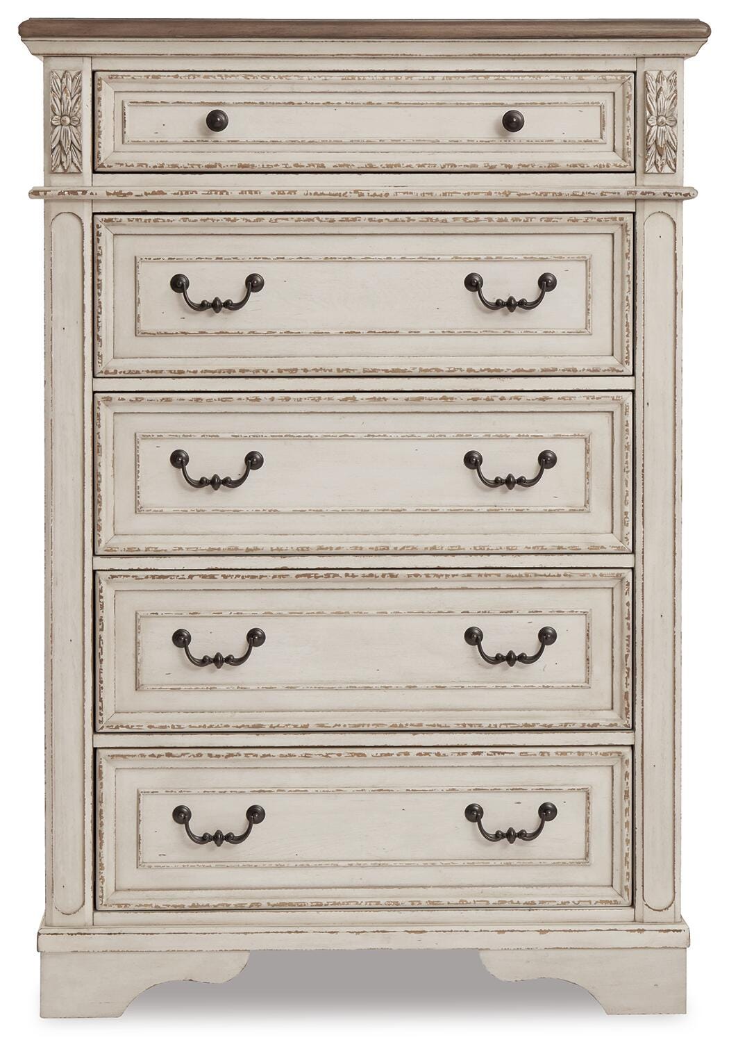 Barnwell King Storage Bed with Chest and 2 Nightstands