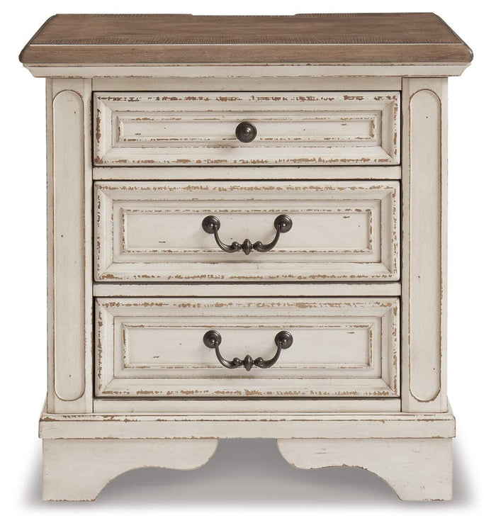 Barnwell Nightstand in Two-tone