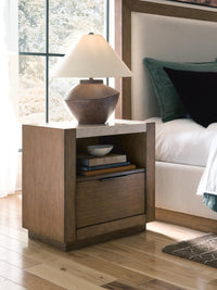 Halyard Nightstand in Medium Brown