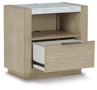 Halyard Nightstand in Bisque
