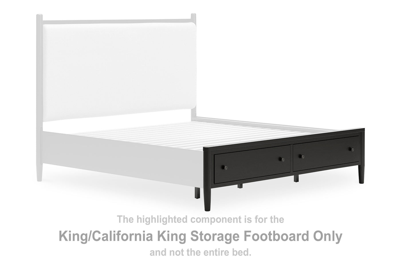 Portdown King/California King Storage Footboard