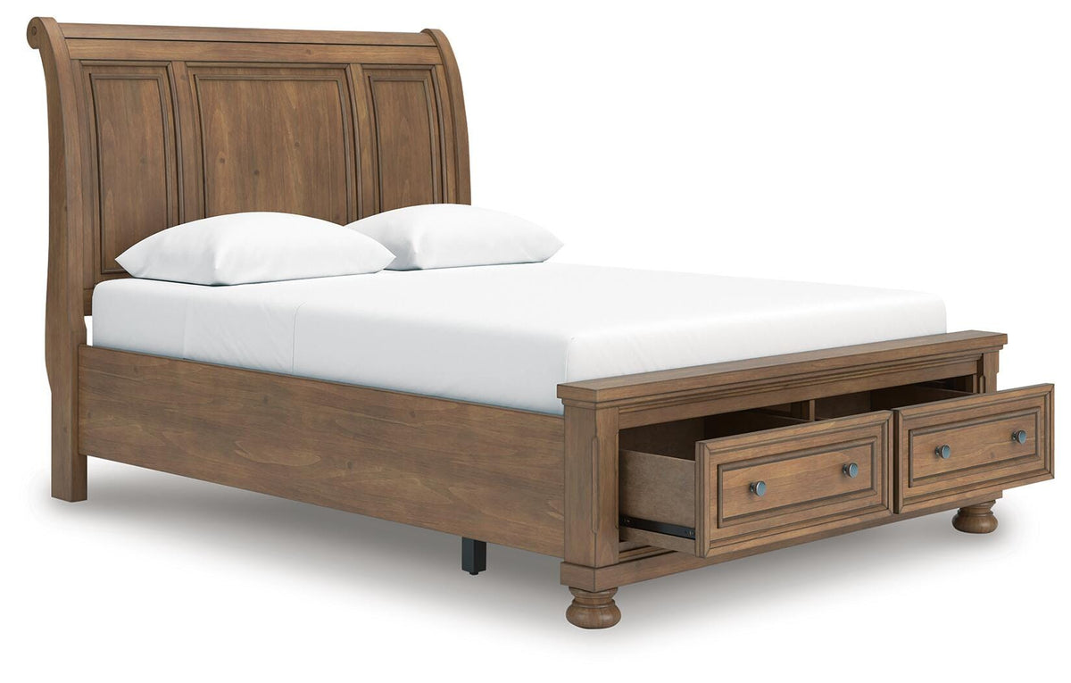 Ellsworth Queen Storage Sleigh Bed