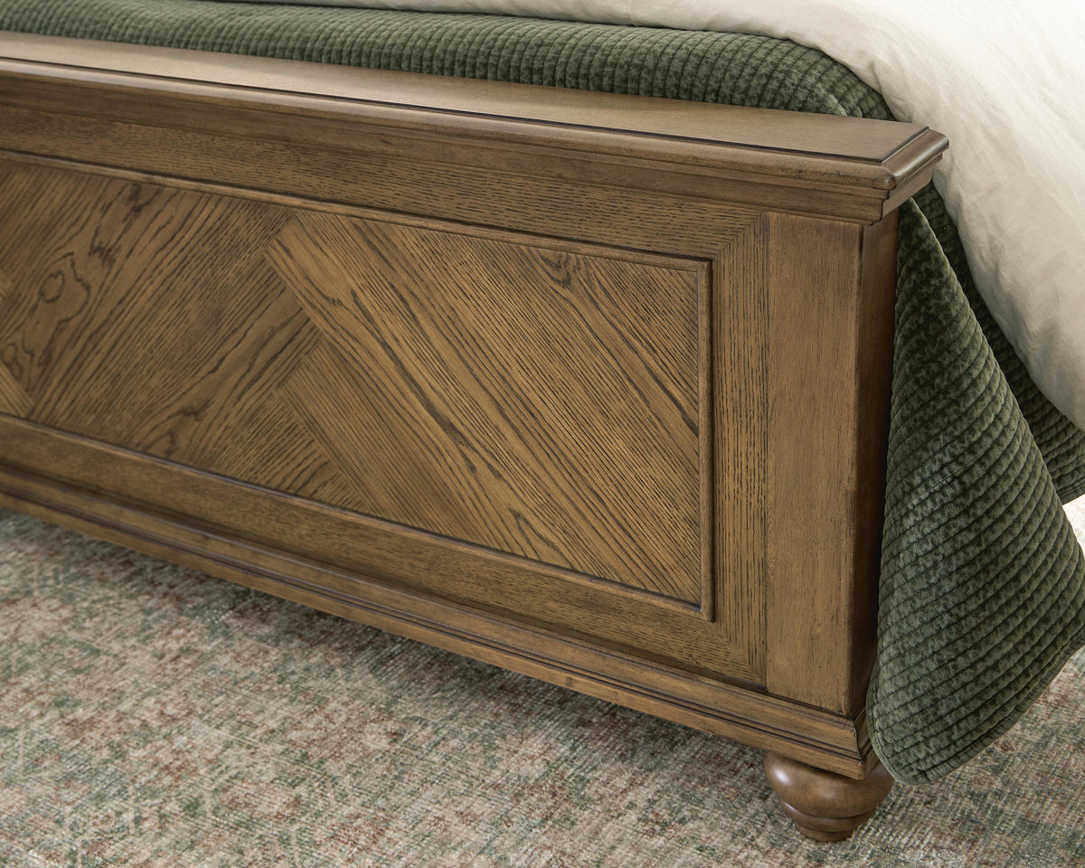 Ashcombe Cross King Panel Bed