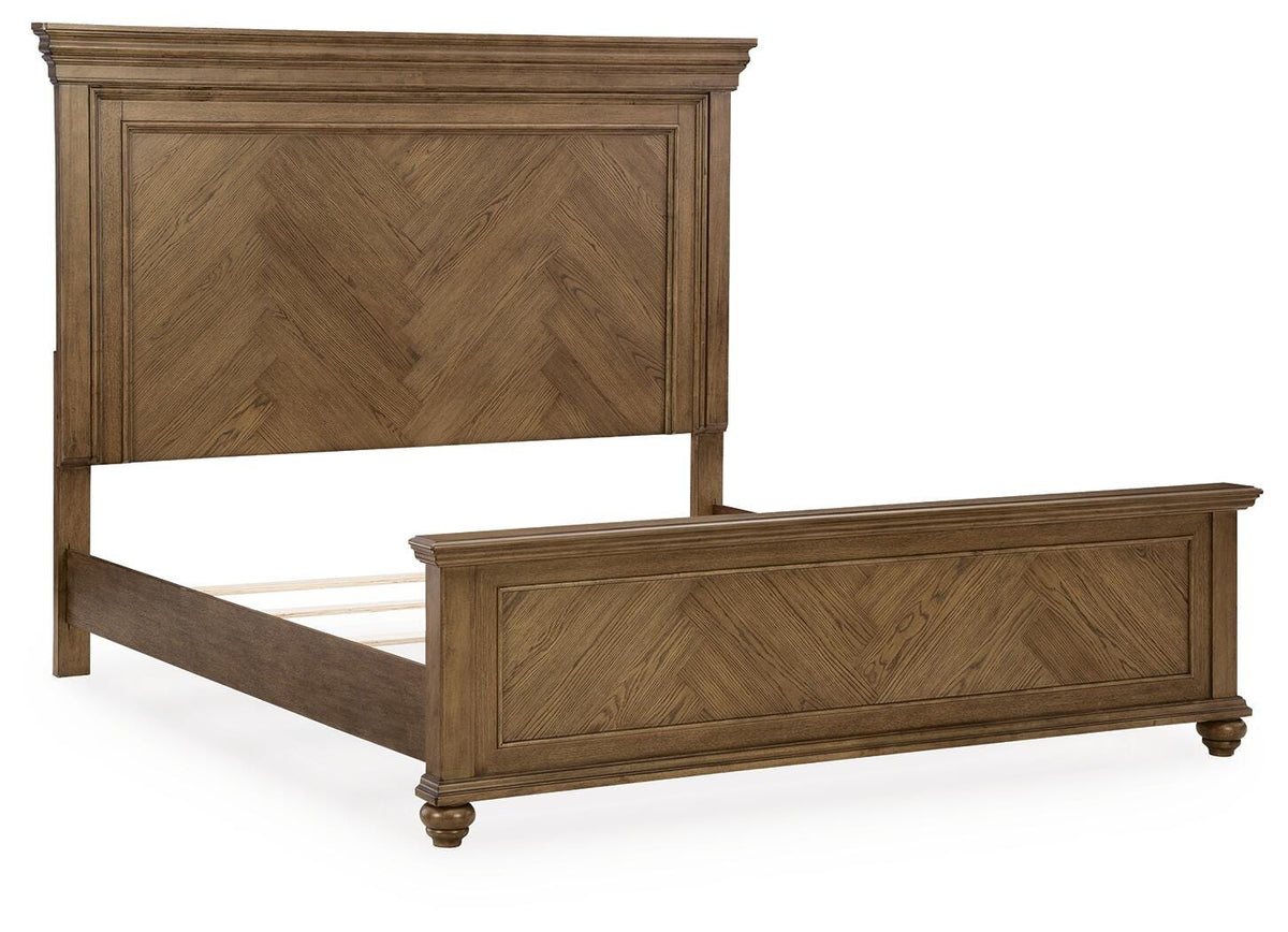 Ashcombe Cross King Panel Bed