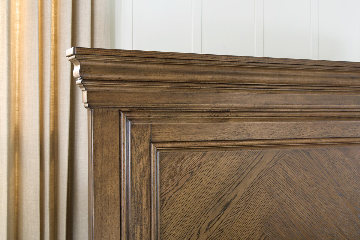 Ashcombe Cross King Panel Bed