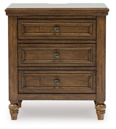 Ashcombe Vale Three Drawer Night Stand II
